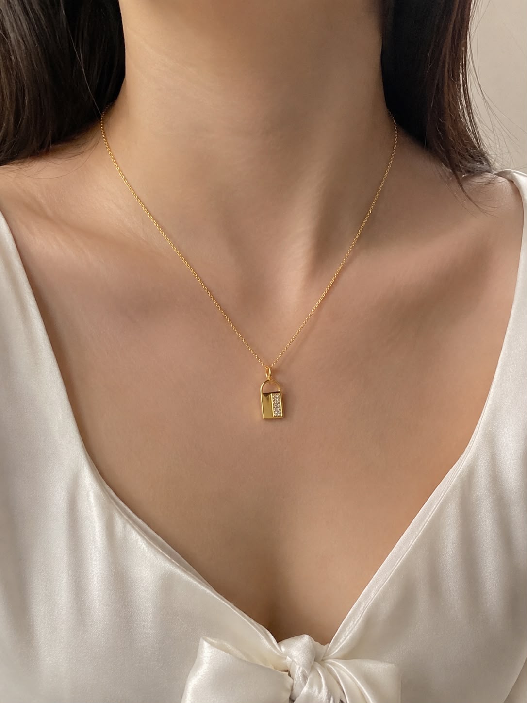 Luna Lock Necklace